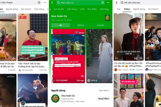 Nhiều nội dung giải trí đa dạng từ đời sống đến văn hóa nghệ thuật góp mặt trong chiến dịch.