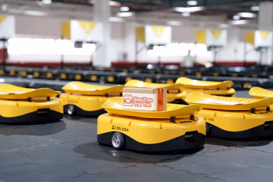 Tổ hợp có công suất xử lý lên đến 1,4 triệu bưu phẩm/ngày.