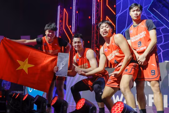 Thang Long Warriors là nhà vô địch của bộ môn bóng rổ thể chất số tại Games of the Future 2024 – Phygital basketball Invitational
