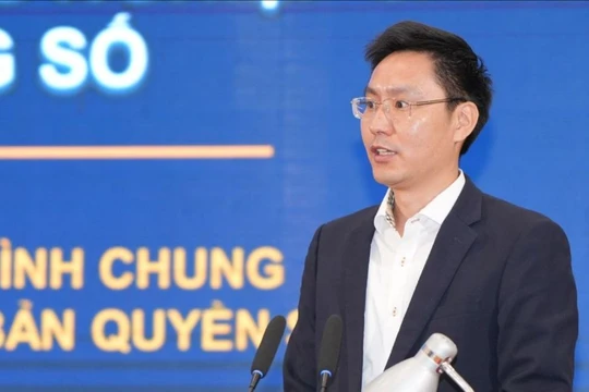 Ông Hoàng Đình Chung, Giám đốc Trung tâm Bản quyền số, Hội Truyền thông số Việt Nam