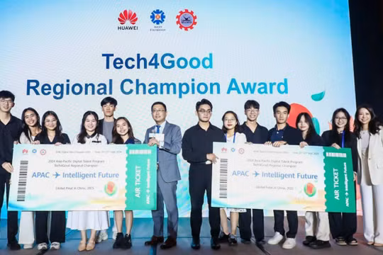 Đội Việt Nam và đội Campuchia cùng xuất sắc giành giải Nhất bảng tại cuộc thi Tech4Good, vượt qua các đội đến từ 23 quốc gia để tiến vào vòng chung kết toàn cầu. 