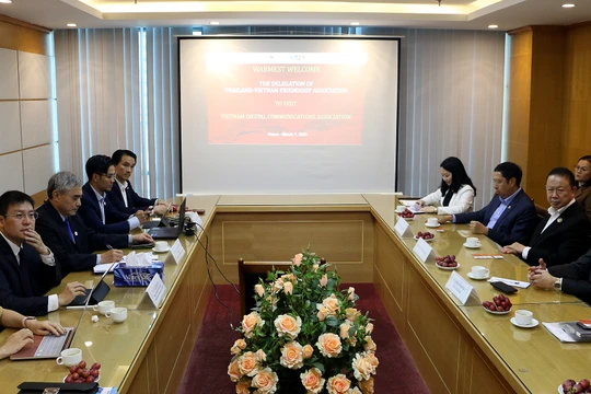 Buổi làm việc giữa VDCA và đoàn Thái Lan