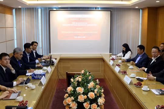 Buổi làm việc giữa VDCA và đoàn Thái Lan