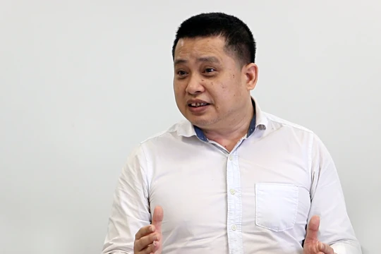 Ông Nguyễn Tuấn Anh chia sẻ về ứng dụng quản lý tàu cá toàn trình.