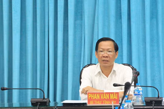 ông Phan Văn Mãi - Bí thư tỉnh ủy Bến Tre (Ảnh: MIC)