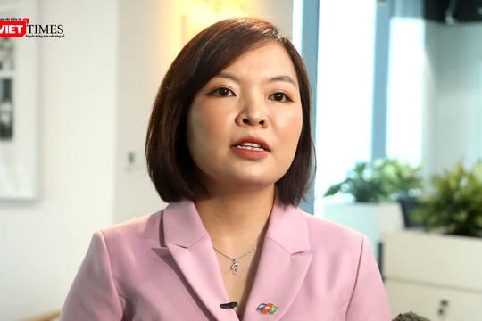 Bà Trương Minh Trang chia sẻ về tiềm năng áp dụng AI trong lĩnh vực ngân hàng