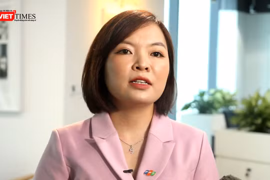 Bà Trương Minh Trang chia sẻ về tiềm năng áp dụng AI trong lĩnh vực ngân hàng