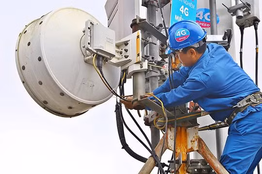 Tỷ lệ phủ sóng 4G của Việt Nam đạt 99,8% dân số