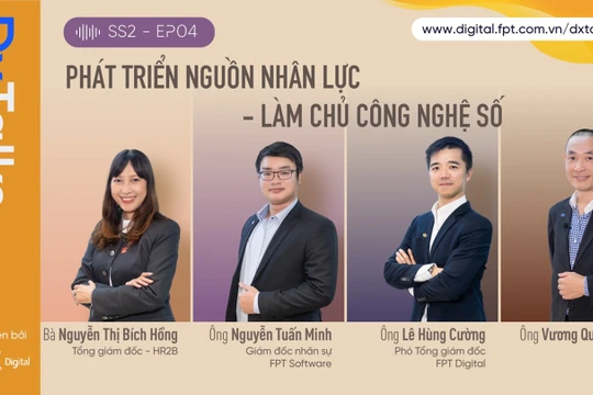 DxTalks mùa 2-Tập 4: Phát triển nguồn nhân lực - Làm chủ công nghệ số