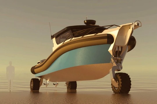 Mẫu thuyền lưỡng cư của Sealegs 