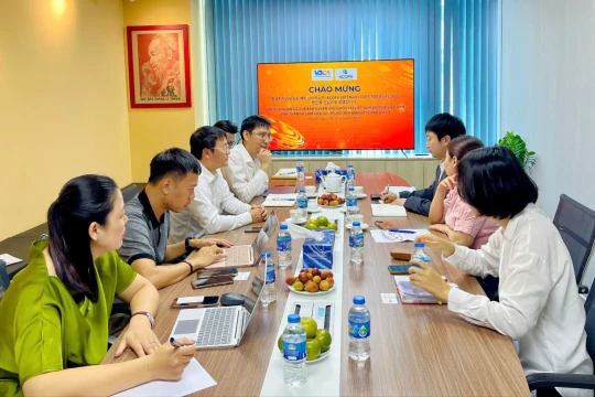 Đại diện KCOPA, VDCA và DCC tại buổi làm việc về bản quyền số