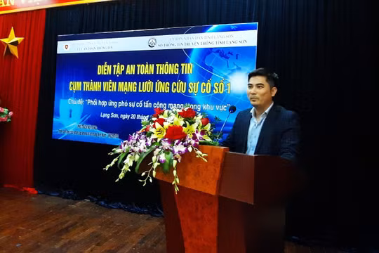 Ông Nguyễn Đức Tuân, quyền Giám đốc Trung tâm VNCERT (ảnh: Ngọc Tuất)