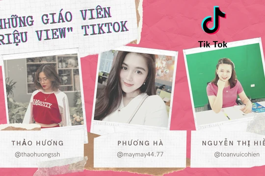 Các giáo viên triệu view