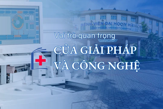 Thành công trong đổi mới ở Bệnh viện Đại học Y Hà Nội: Vai trò quan trọng của giải pháp, công nghệ 