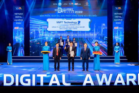 Ngày mai 16/4, phát động Giải thưởng Chuyển đổi số Việt Nam 2024