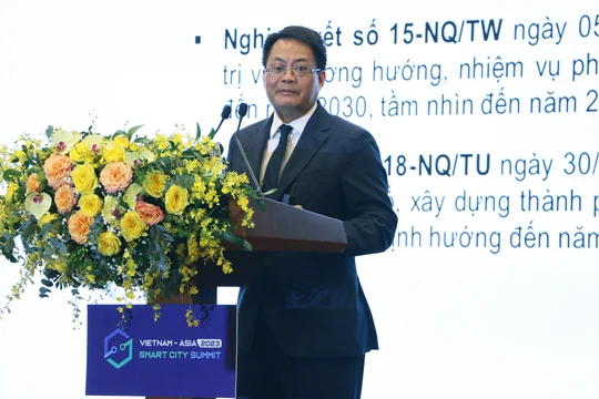 Ông Nguyễn Việt Hùng, Giám đốc Sở TT&TT phát biểu tại sự kiện