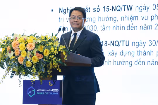 Ông Nguyễn Việt Hùng, Giám đốc Sở TT&TT phát biểu tại sự kiện