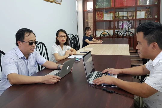 Dán nhãn dữ liệu giúp người khiếm thị có thể hòa nhập cộng đồng