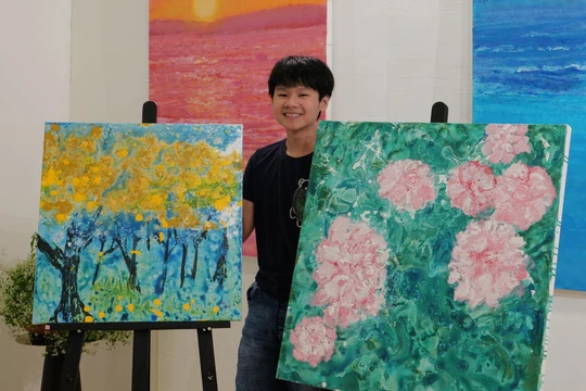 Họa sĩ nhí Xèo Chu