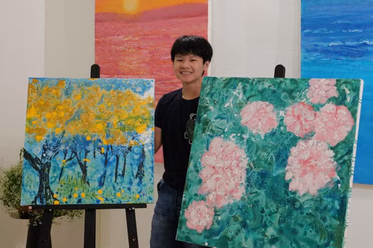 Họa sĩ nhí Xèo Chu