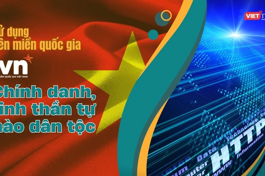 Hiện diện trực tuyến với tên miền quốc gia “.vn” thể hiện tinh thần tự hào dân tộc