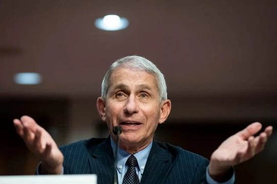 Tiến sĩ Anthony Fauci, giám đốc Viện Quốc gia về Dị ứng và Bệnh truyền nhiễm Hoa Kỳ (ảnh: Getty Images)