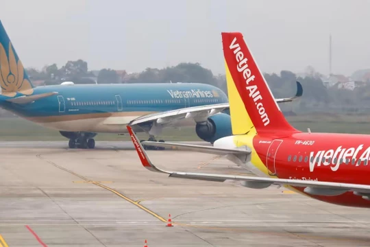 Ngành vận tải hàng không ở Việt Nam tăng trưởng nhanh khi quốc gia này trở thành điểm đến hấp dẫn của các hãng sản xuất (ảnh: Reuters)