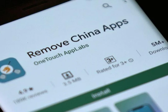 ứng dụng xóa app Trung Quốc (ảnh CNN)