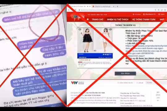 Các chương trình giả mạo VTV được đăng tải trên MXH