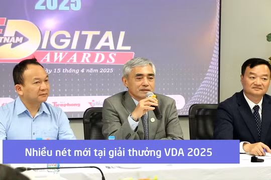 Nét mới tại Giải thưởng Chuyển đổi số Việt Nam 2025