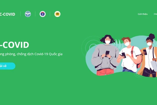 Website thông tin ứng dụng PC-Covid