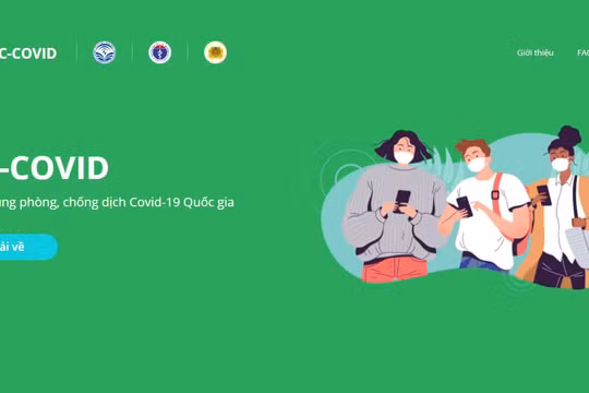 Website thông tin ứng dụng PC-Covid