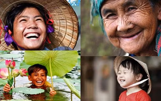 Việt Nam được đánh giá là quốc gia hạnh phúc nhất châu Á (ảnh: We25)