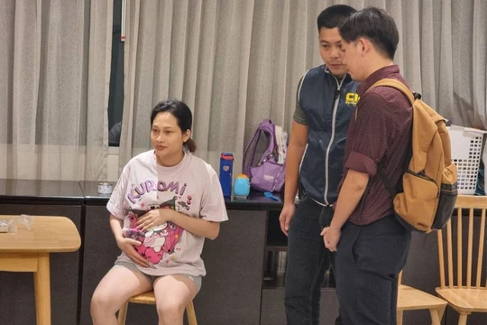 Nghi phạm Ngô Thị Thêu bị bắt giữ tại Thái Lan. Ảnh: Bangkok Post