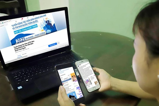 Nhiều website, fanpage lừa đảo tuyển dụng cộng tác viên online. Người dùng cần cảnh giác khi ứng tuyển (ảnh minh họa)