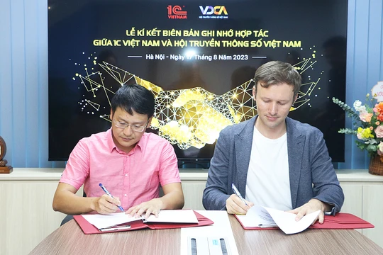 VDCA ký biên bản ghi nhớ hợp tác với Công ty TNHH 1C Việt Nam