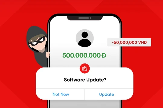 Nguy cơ mất tiền trong tài khoản ngân hàng do phần mềm chứa mã độc trên thiết bị iOS
