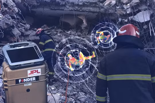 Thiết bị radar xuyên vật liệu FINDER. Ảnh: NASA.