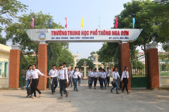 Trường THPT Nga Sơn, tỉnh Thanh Hóa