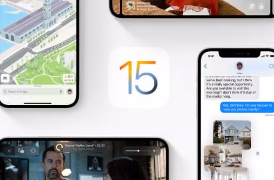iOS 15 là hệ điều hành mới nhất dành cho iPhone (ảnh Apple)