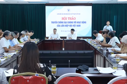 Công tác truyền thông của Liên hiệp các Hội KH&KT Việt Nam: Chưa tương xứng với quy mô, tầm vóc