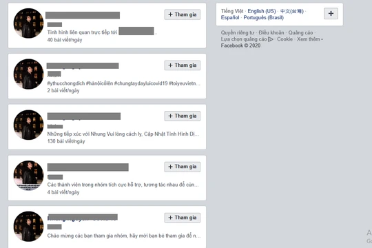 Rất nhiều tài khoản giả mạo và ăn theo đã xuất hiện trên Facebook