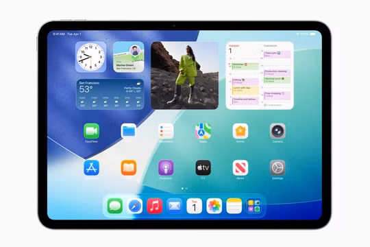 Giao diện iPadOS 26. Ảnh: The Verge