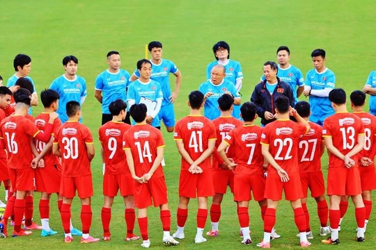 Thấy Park đang gặp khó khăn về lực lượng. Ảnh VFF.