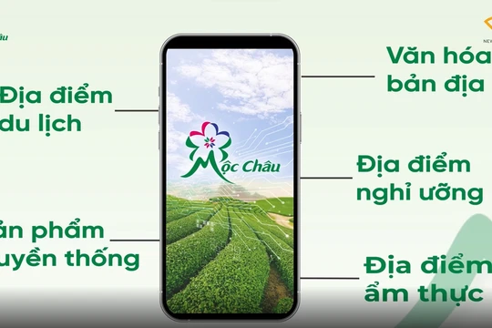 Huyện Mộc Châu ra mắt ứng dụng du lịch thông minh "Mộc Châu Tour"