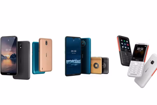 Một số mẫu điện thoại của Nokia