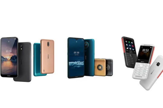 Một số mẫu điện thoại của Nokia