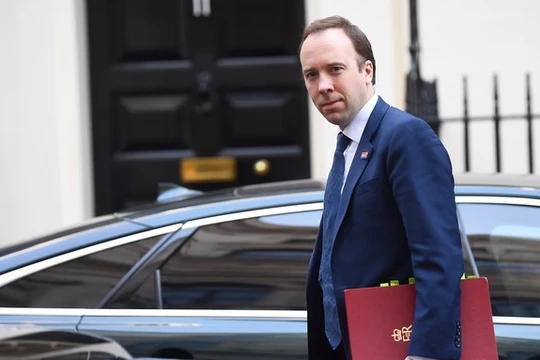 Bộ trưởng Y tế Anh (ảnh: itv.com)