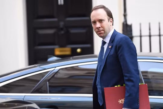 Bộ trưởng Y tế Anh (ảnh: itv.com)