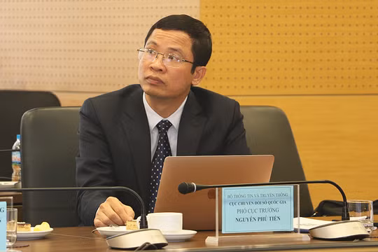 Ông Nguyễn Phú Tiến - Phó Cục trưởng Cục Chuyển đổi số quốc gia